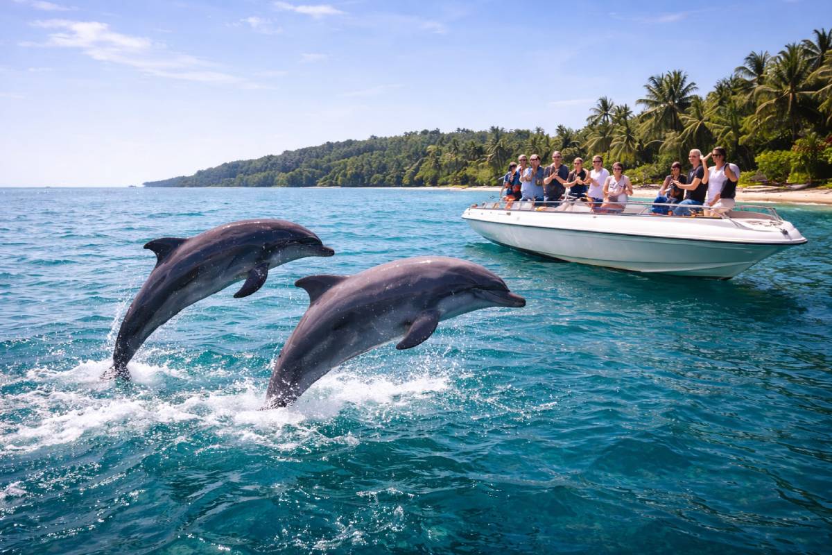 Dolphin Safari in Malvan